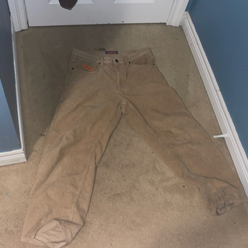 Empyre skate corduroy khaki baggy pants